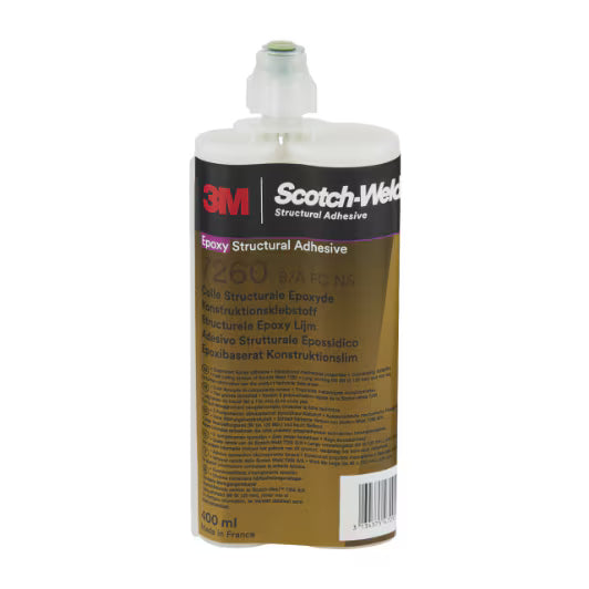 3M™ Scotch-Weld™ Epoxidharzklebstoff 7260FC NS, Schwarz, 400 ml