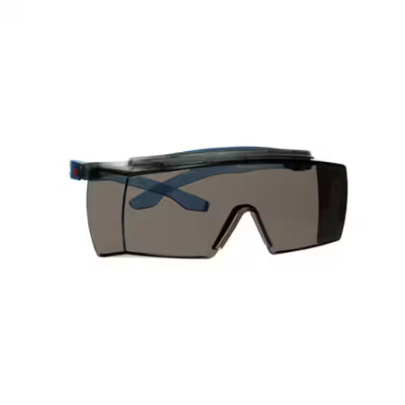 3M™ SecureFit™ 3700 Überbrille, blau-grauer Bügel, Brauenschutz, Scotchgard™ Antibeschlag (K&N), graue Scheibe, SF3702XSGAF-BLU-EU, 20/Karton