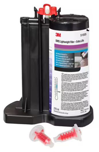 3M™ Dynamic Mixing System Leichtspachtelmasse für den universellen Gebrauch – lang, 276 ml, 51005