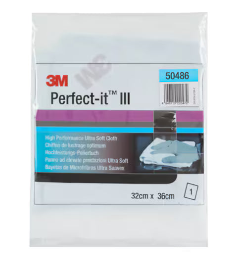 3M™ Perfect-It™ Ultraweiches Poliertuch, blau, High Performance, 50486
