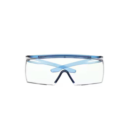 3M™ SecureFit™ 3700 Überbrille, blaue Bügel, kratzfest+ (K), transparente Scheibe, SF3701ASP-BLU-EU, 20/Karton