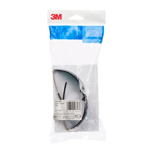 3M™ Metaliks™ Schutzbrille, Metallrahmen, kratzfest/antibeschlag, graue Gläser, 71461-00004