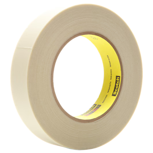 3M™ Glasfaserverstärktes Klebeband 361, Weiß, 610 mm x 55 m, 0.17 mm