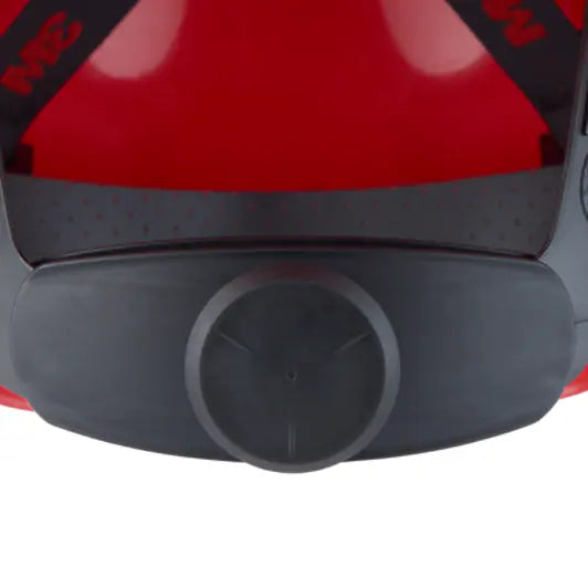 3M™ Schutzhelm, Ratschenverstellung, Belüftung, Kunststoffschweißband, Rot, H700N-RD
