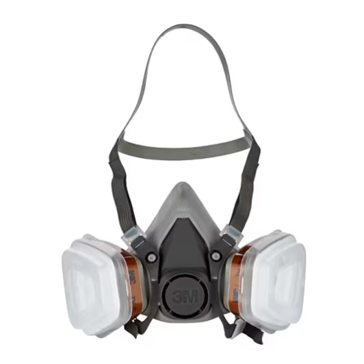 3M™ Atemschutzmaske für Farbspritzarbeiten 6002, A2P2, 1 Set