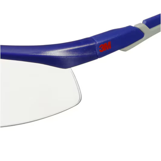 3M™ Solus™ 2000 Schutzbrille, blau/grauer Rahmen, Antibeschlag/Kratzfest, Lesehilfe +2,0, klare Gläser, S2020AF-BLU, 20/Karton