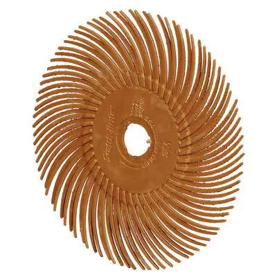 Scotch-Brite™ Radialborste, PN-RB, 80+, 76,2 mm x 9,525 mm (3 Zoll x 3/8 Zoll), Typ C,