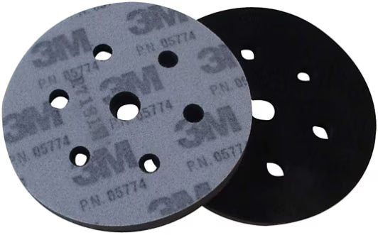 3M™ Hookit™ Weicher Zwischenpolierteller, 150 mm x 10 mm, 7-Loch, 05774