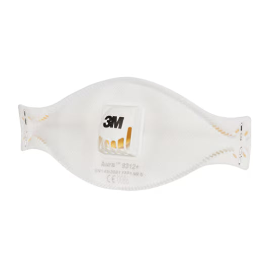 3M™ Aura™ Atemschutzmaske, FFP1, mit Ventil, 9312+
