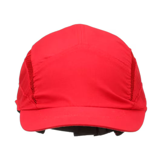 3M™ First Base™ 3 Anstoßkappe 2030616, Classic Rot, kurzer Schirm, 55 mm, angepasst