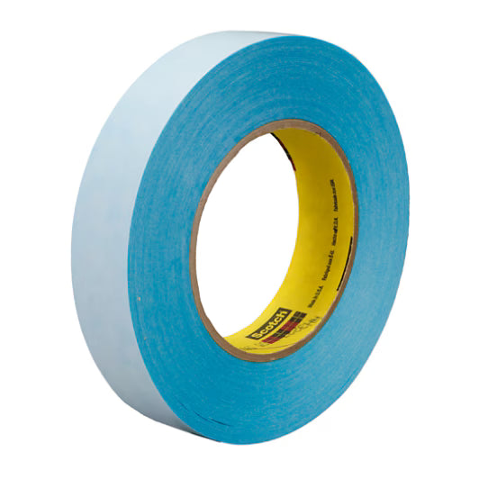 3M™ Repulpbares doppelseitiges Klebeband R3227, Blau, 24 mm x 55 m, 0.09 mm