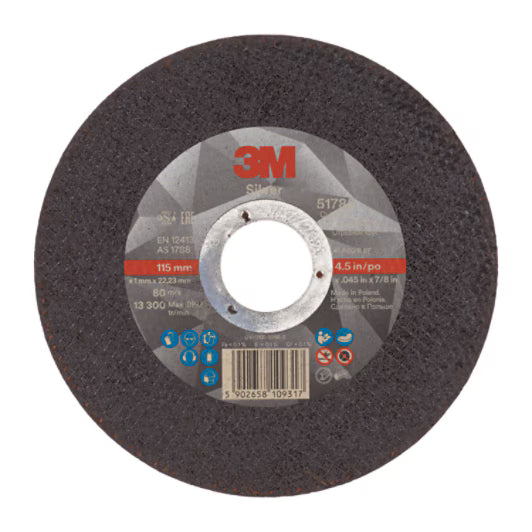 3M™ Silver Trennscheibe, T41, 115 mm x 1 mm x 22,23 mm