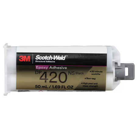 3M™ Scotch-Weld™ Konstruktionsklebstoff DP420NS, schwarz, 50 ml Duo-Pack