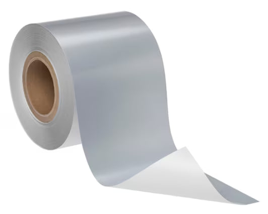 3M™ Thermotransfer-Polyester-Etikettenmaterial 7872EJ, Platin, 150 mm x 508 m