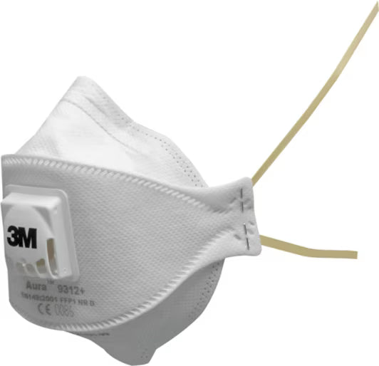 3M™ Aura™ Atemschutzmaske, FFP1, mit Ventil, 9312+