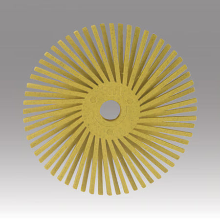 Scotch-Brite™ Radialborstenscheibe, RB-ZB, rosa, 19 mm x 2 mm x 2 mm, Bimsstein
