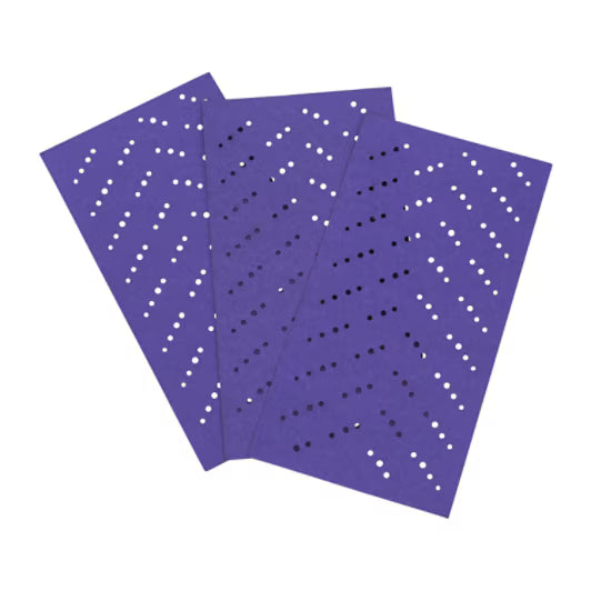 3M™ Cubitron™ II Hookit™ Schleifstreifen 737U, 115 mm x 225 mm, Multihole, 320+, 51406