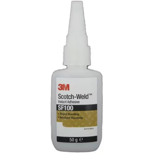 3M™ Scotch-Weld™ Sofortklebstoff SF100, Transparent, 50 g