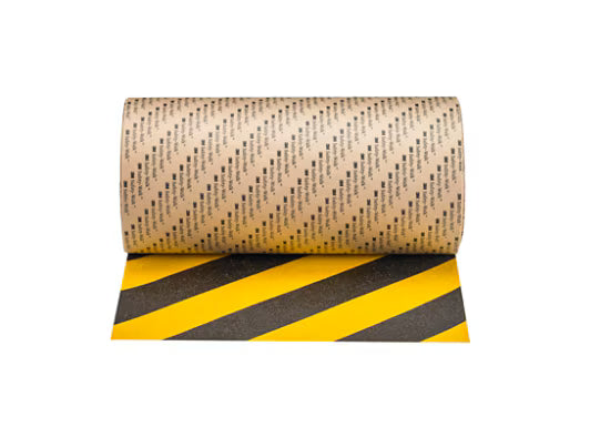 3M ™ Safety -Walk ™ Slip -resistentes Allzweckbänder und -Heads 613 - Schwarz/Gelb - 152,4 mm x 18,3 m - Roll - 1/Fall | 1 Übertreibung von 1 Roll