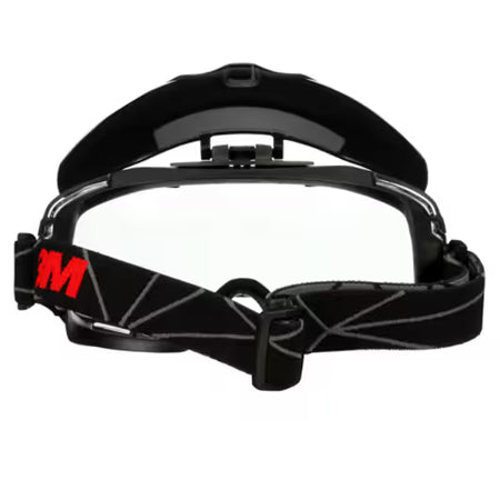 3M™ GoggleGear™ 6000 Schutzbrille, Scotchgard™ Anti-Beschlag- und Anti-Kratz-Beschichtung (K&N), klare Scheibe, mit hochklappbarer grauer IR5-Vorsatzscheibe, GG6001SGAF-IR5, 10/Karton