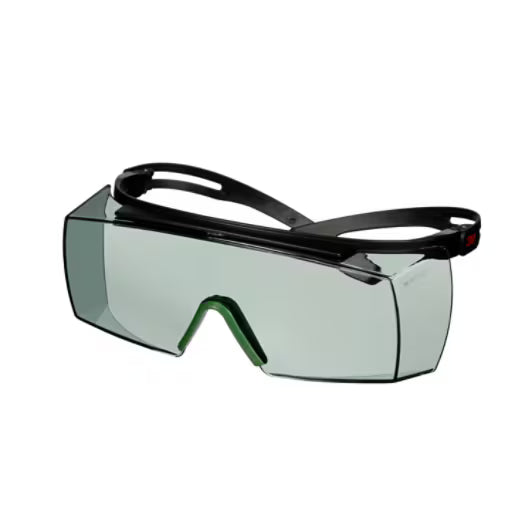 3M™ SecureFit™ 3700 Überbrille, schwarze Bügel, kratzfeste, IR 1.7 Graue Scheibe, SF3717AS-BLK, 20/Karton