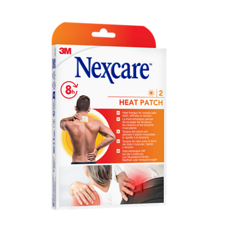 Nexcare™ Wärmepflaster, 9,5 cm x 13 cm, 2 Stück/Packung