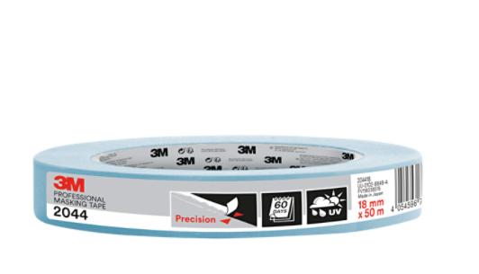 3M™ Professional Abdeckband 2044, 18 mm x 50 m, 1 Rolle/Packung