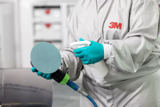 3M™ Trizact™ Hookit™ Schaumschleifscheibe 443SA 6000, 150 mm, 6000, 51130