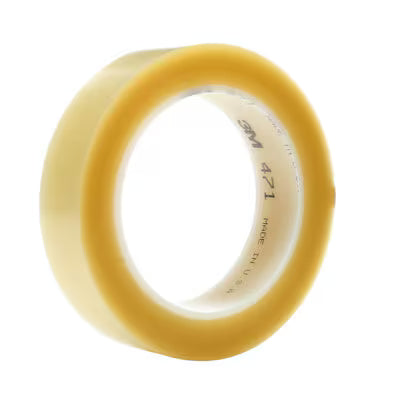 3M™ Vinylband 471, Transparent, 25 mm x 33 m, 0.14 mm