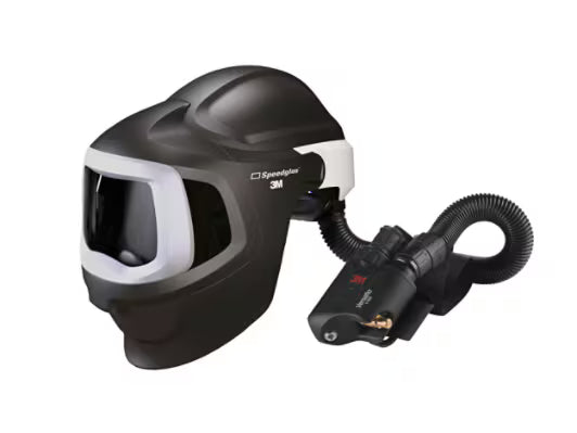 3M™ Versaflo™ V-500E Druckluftregler mit 3M™ Speedglas™ 9100 MP Schweißhelm, ohne Schweißfilter, 578800
