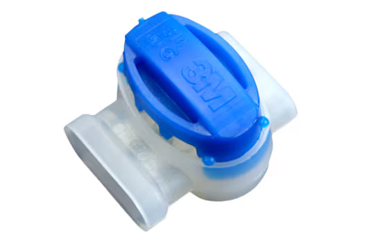 3M ™ Scotchlok ™ IDC -Anschluss 314 -bin - Blau - 22-14 AWG - 1000 /Fall | 1 externe Schachtel mit 1 Stück 00 Stück