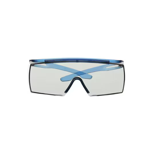 3M™ SecureFit™ 3700 Überbrille, blaue Bügel, Scotchgard™ Antibeschlag (K&N), hellgraue Innen-/Außenlinse, SF3707SGAF-BLU-EU, 20/Karton