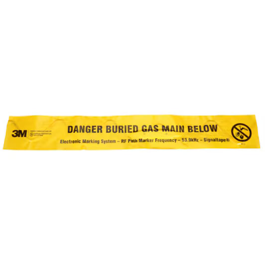 3M ™ EMS -Warnband (elektronisches Markierungssystem) 7905 -extra - Gelb - 152 mm - Gas - 152 m - 1 Box/Verpackung | 1 Stück