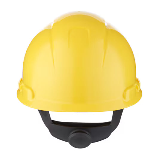 3M™ Schutzhelm, Ratschenverstellung, belüftet, Schweißband aus Kunststoff, Gelb, H700N-GU