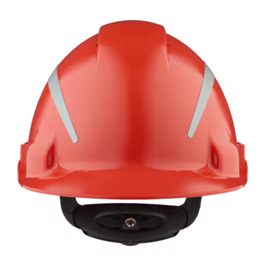 3M™ Schutzhelm, Uvicator, Ratschenverschluss, belüftet, reflektierend, Kunststoff-Schweißband, rot, G3000NUV-R-RD