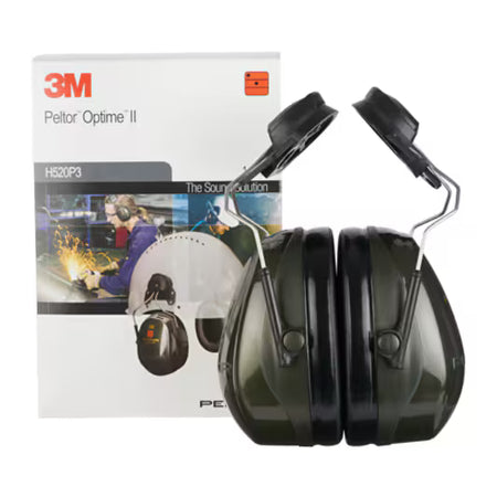 3M™ PELTOR™ Optime™ I Kapselgehörschutz, 30 dB, grün, Helmbefestigung, H520P3A-410-GQ
