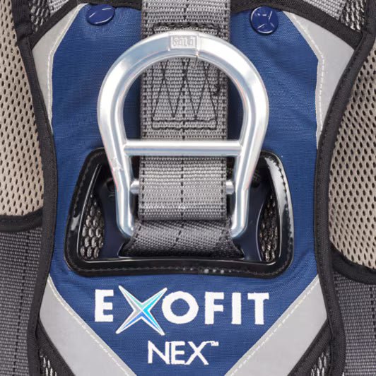 3M™ DBI-SALA® ExoFit NEX™ Auffang-/Klettergurt für die Öl- und Gasindustrie, grau, Large, 1114017
