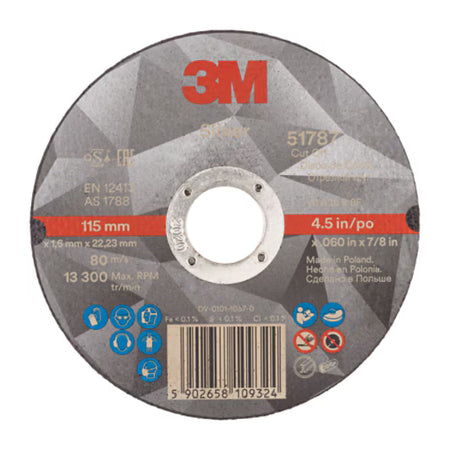3M™ Silver Trennscheibe, T41, 115 mm x 1,6 mm x 22,23 mm
