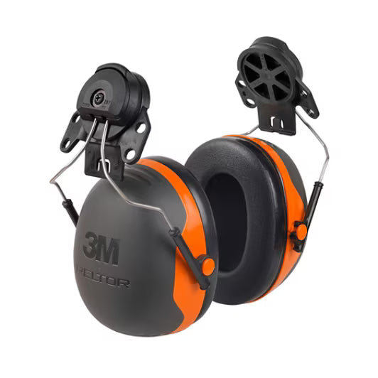 3M™ PELTOR™ Kapselgehörschutz mit Helmbefestigung, Orange, X2P3E
