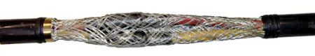 3M™ 91-AHA 22 N Warmschrumpf-Verbindungsmuffe mit konzentrischer Abschirmung, 0,6/1 kV, 4x 25 - 35 mm²