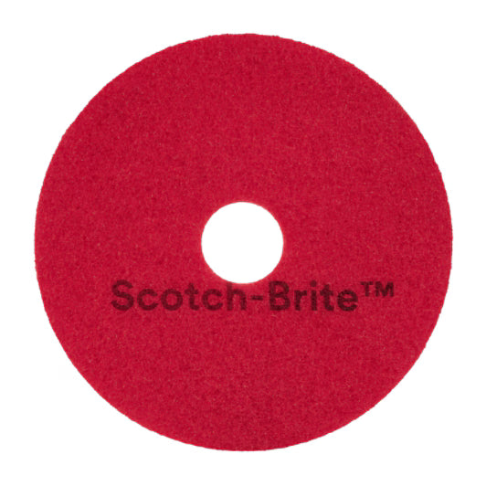 Scotch -brite ™ Bodenbeläge - Rot - 305 mm - 5/Box | 1 Übertreibung von 5 Stück
