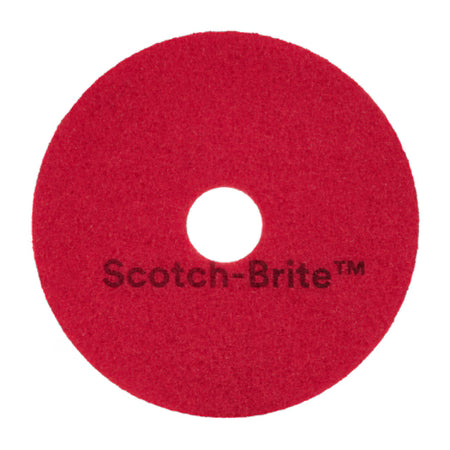 Scotch -brite ™ Bodenbeläge - Rot - 280 mm - 5/Box | 1 Übertreibung von 5 Stück