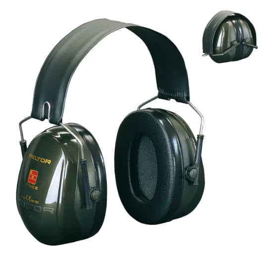 3M™ PELTOR™ Optime™ I Kapselgehörschutz, grün, Helmbefestigung, H520P3E-410-GQ-01