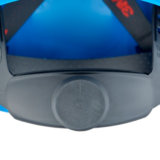3M™ Schutzhelm, Uvicator, Ratschenverschluss, belüftet, reflektierend, Kunststoff-Schweißband, blau, G3000NUV-R-BB
