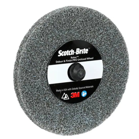 Scotch Brite™ Roloc™ Entgrat- und Finishing-PRO-Unitized-Rad DP-UR, 76 mm x 3,2 mm, ohne Bohrung, 6C MED+