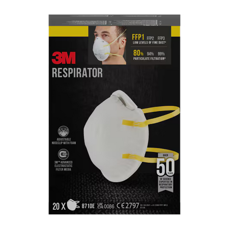 3M™ Atemschutzmaske 8710E, FFP1, ohne Ventil, 20/Packung