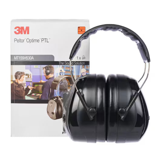 3M™ PELTOR™ Optime™ Push to Listen Kapselgehörschutz mit Kopfbügel