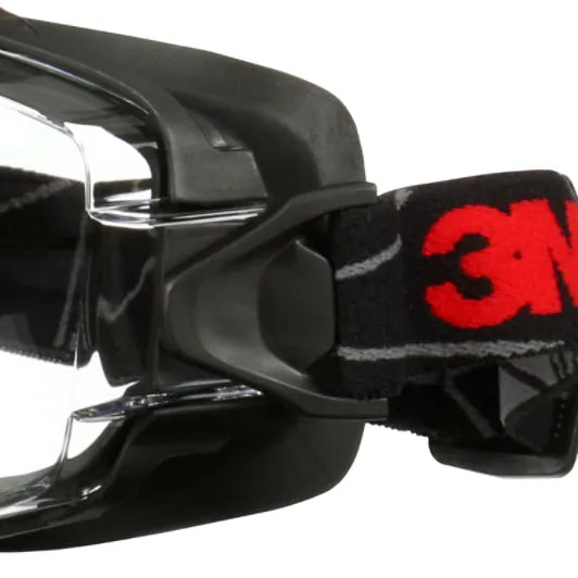 3M™ GoggleGear™ 6000 Schutzbrille, Scotchgard™ Anti-Beschlag- und Anti-Kratz-Beschichtung (K&N), klare Scheibe, mit hochklappbarer grauer IR5-Vorsatzscheibe, GG6001SGAF-IR5, 10/Karton