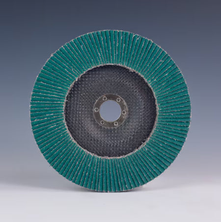 3M™ Fächerschleifscheibe 577F, flach, Ø 115 mm, P40, 115mm x 22mm, P40