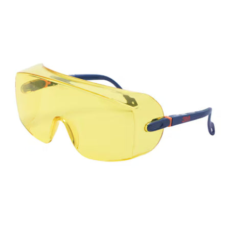 3M™ Überbrille Serie 2800, kratzfest, bernsteinfarbene Scheibe, 20/Karton